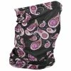 ZAN Headgear Fleece Lined Purple Paisley Motley Tube
