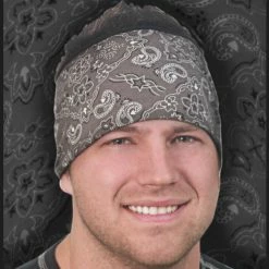 That's A Wrap Gray Bandana Knotty Band