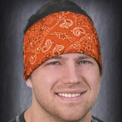 That's A Wrap Orange Bandana Knotty Band