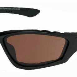 Chap'el C-23 Black Frame/NightDriving Lens Padded Sunglasses