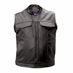 Allstate Leather Inc. Men's Concealed Carry Leather Vest