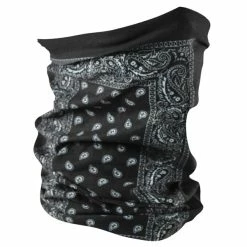 ZAN Headgear Black Paisley Motley Tube