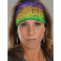 That's A Wrap Woodstock Purple/Lime Knotty Band