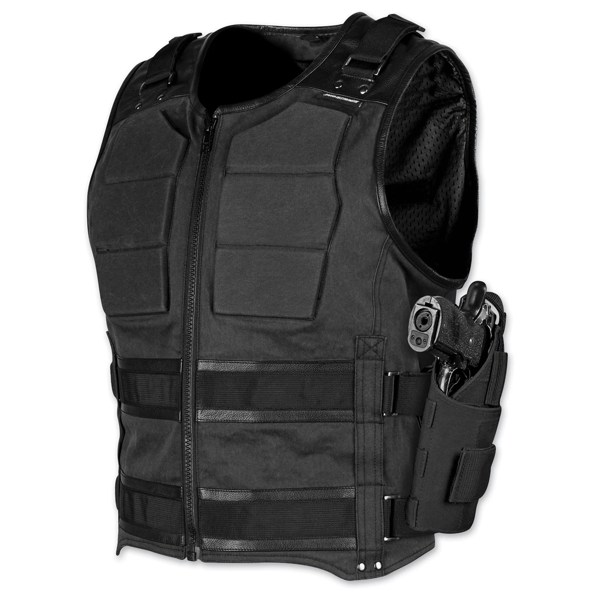 Speed And Strength Men's True Grit Armored Black Vest 1 Speed And Strength Men's True Grit Armored Black Vest