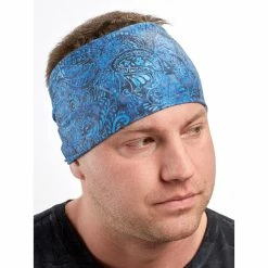 That's A Wrap Batik Bandana Blues Knotty Band