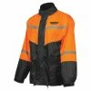 FLY Racing Men's Black/Orange 2-Piece Rain Suit